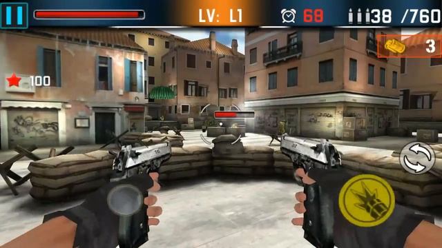 Shoot War Gun Fire Defense Android Game play (HD) смотреть онлайн