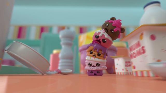 Num Noms | The Birthday Party | Snackables Cartoon Webisode | Episode 1 смотреть онлайн
