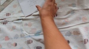 Раскрой ночной сорочки.