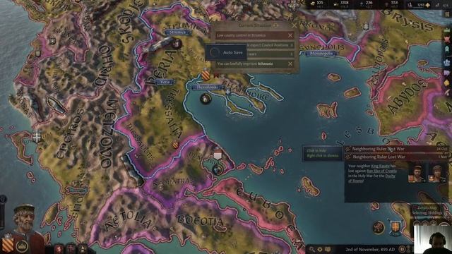 Let's Play Crusader Kings 3 - Episode 5 - A Doux's Domain Wars!! смотреть онлайн