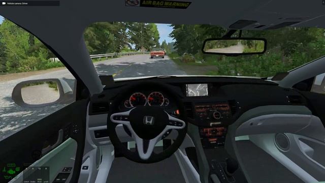 Honda Accord Car Driving - BeamNg Drive - Car Games Pc Gameplay [Logitech g29] смотреть онлайн