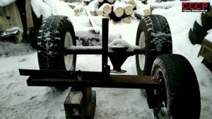 Изготовление передней балки на минитрактор. Front beam to minitractor.