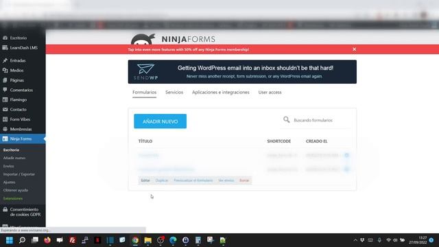 Agregar Google reCaptcha V2 y V3 a Ninjaforms en Wordpress. смотреть онлайн