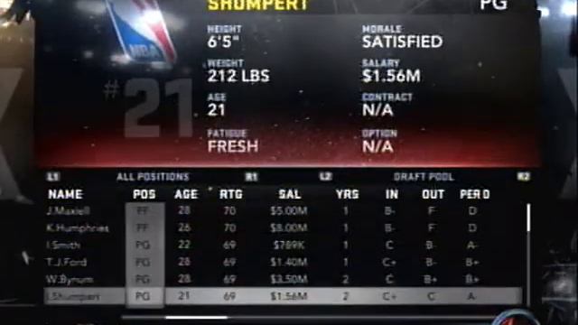 NBA 2K12- Portland Trail Blazers Association Draft смотреть онлайн