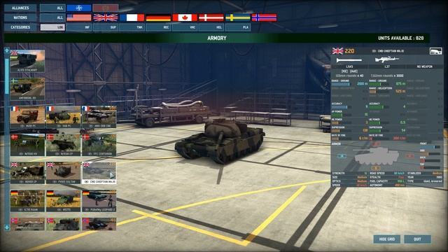 Wargame: Airland Battle Tutorial #4 NATO Units - Logistics смотреть онлайн