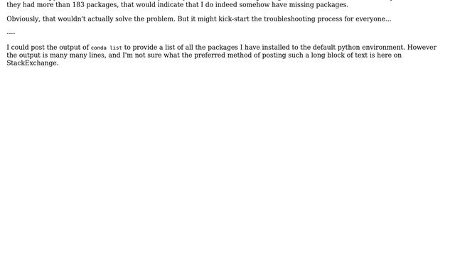 GIS: Unable to activate cloned ArcGIS Pro default Python environment due to missing packages смотреть онлайн