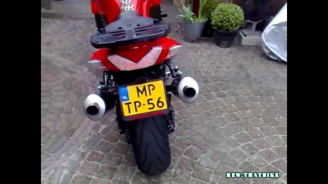 Kawasaki ZZR 1400 Exhaust Sound, Acceleration And Fly By