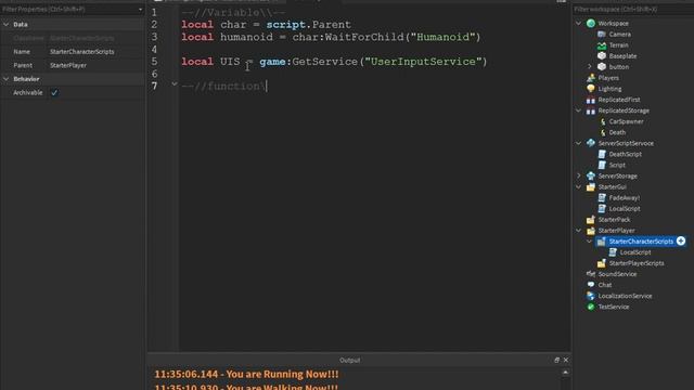 How To Make a Shift To Sprint Script Roblox Tutorial смотреть онлайн