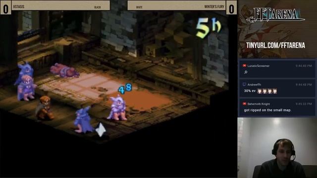 FFT Arena Season 6 AI Tournament Round 2 Match #26 - xstasis vs Winter's Fury смотреть онлайн