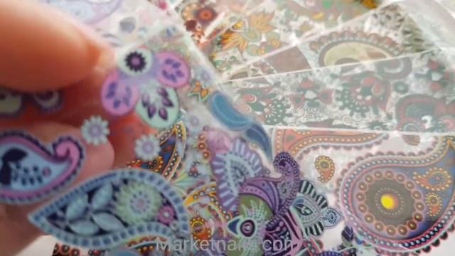 Пленка для дизайна ногтей набор смотреть онлайн