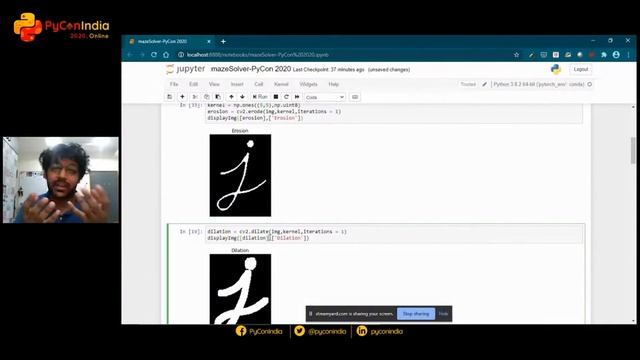 Lightning Talk: Maze Solver using Python and OpenCV - Sashank Kakaraparty смотреть онлайн