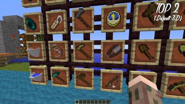 TOP 3 MEJORES TEXTURE PACKS 3D MINECRAFT 1.8 - 1.8.9 смотреть онлайн