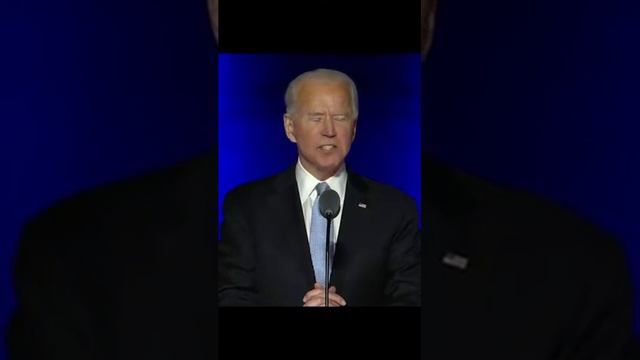 Байден: «Народ этой страны высказался» Избранный президент Джо Байден начал свою речь (англ.)—рус.⬇