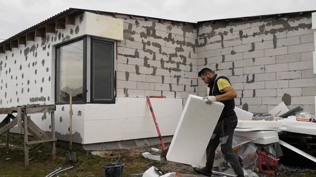 Утепление фасада дома пенопластом смотреть онлайн