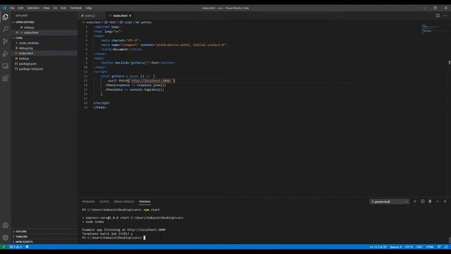 How to fix CORS Policy Error with Node JS смотреть онлайн
