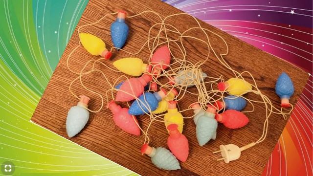 Гирлянды Из Детства. Старые новогодние гирлянды. Ретро гирлянда смотреть онлайн