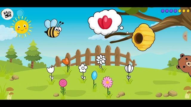 Bee-rilliant Adventure: Collecting Honey from Colorful Flowers | KidVerse смотреть онлайн