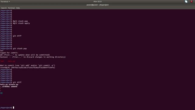 Difference between Git stash pop and Git stash apply смотреть онлайн