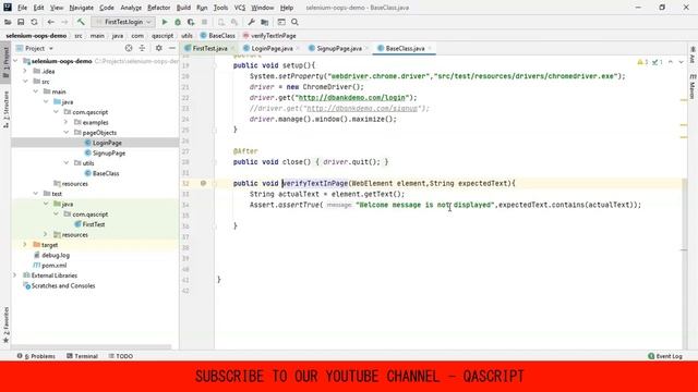 Java OOPS Concepts In Selenium - Implementing Method Overloading and Method Overriding in Selenium смотреть онлайн