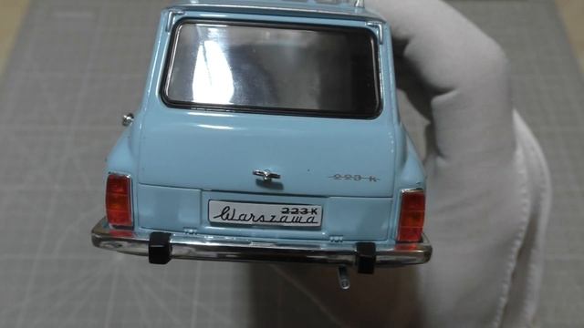 FSO WARSZAWA 223К 1:24 ЛЕГЕНДАРНЫЕ СОВЕТСКИЕ АВТОМОБИЛИ 90 Hachette