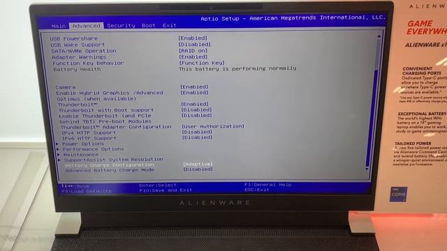 Alienware x14 (2022) - How To Enter Bios (UEFI) & Boot Menu Options смотреть онлайн