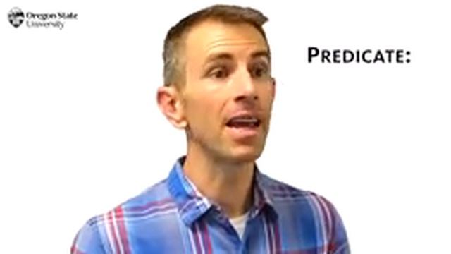 "What Is a Predicate in Grammar?": Oregon State Guide to Grammar смотреть онлайн
