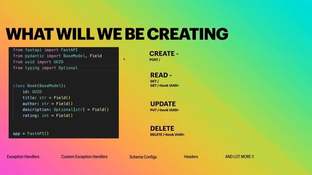 FastAPI Complete Course - CRUD App - overview and project setup #fastapi смотреть онлайн