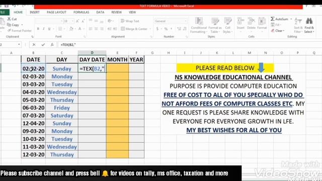 text formula in excel with example| date convert in excel|tips and tricks in excel смотреть онлайн