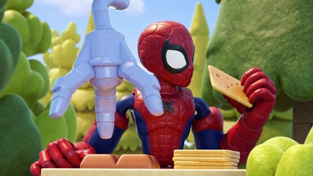 Marshmallow Madness | Hasbro Marvel Bend and Flex | @MarvelHQ смотреть онлайн