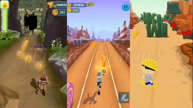Tag w/ Ryan Run vs Subway Princess Run vs Jungle Endless Amazing Run Kids GamePlay Walkthrough V#17 смотреть онлайн