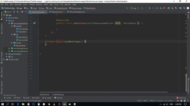 The movie app Update Pagination, json page,recyclerview смотреть онлайн