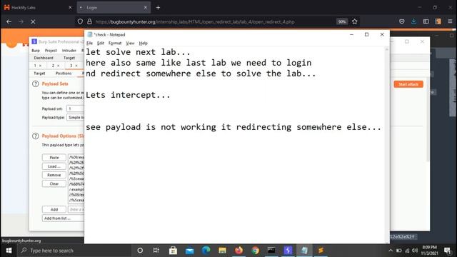 Open Redirect Vulnerability practical labs |#unvalidated redirects | #bugbounty tips| #cybersec смотреть онлайн