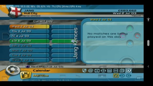 NOSTALGIA GAME LMA MANAGER 2004 | DAMONPS2 ANDROID смотреть онлайн