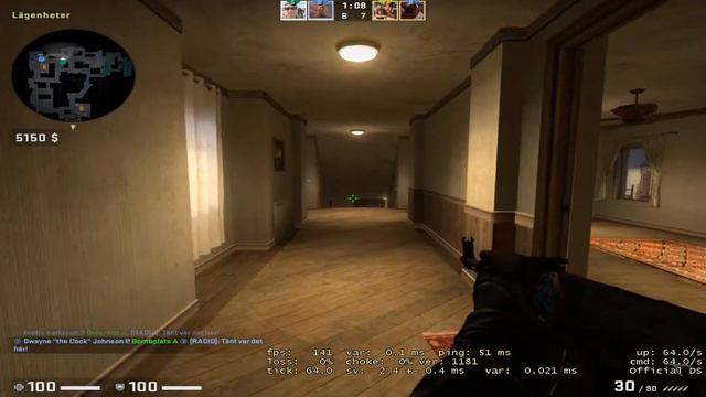 Knife ace in wingman on lanparty. смотреть онлайн