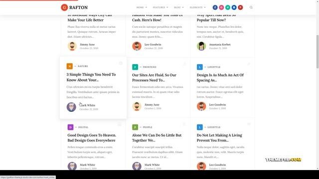 Grafton - Blog and Magazine WordPress Theme wordpress magazine Build Website смотреть онлайн