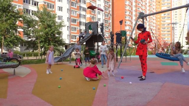 Кристине 7 лет день рождения с Леди Баг (Lady Bug) смотреть онлайн