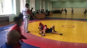 Дарханулы Карим финал по Самбо 8-9 лет