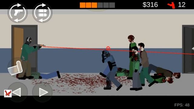 Flat Zombies: Defense & Cleanup #1 || Best Zombie Game For Android смотреть онлайн