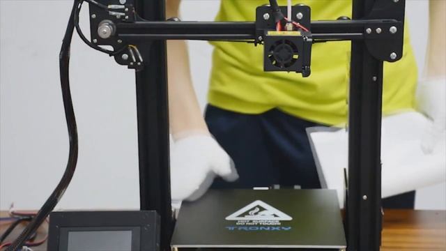 3D printer Tronxy XY-2 with touch screen from Aliexpress. Inexpensive equipment from China. смотреть онлайн