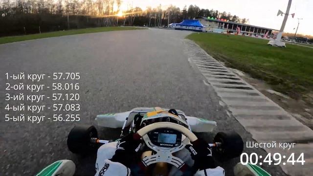 Мой второй заезд в жизни на Rotax! смотреть онлайн