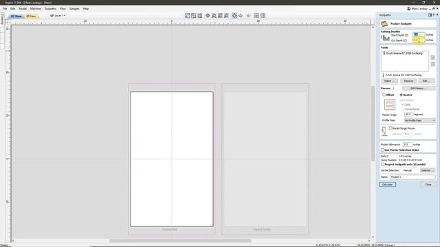 Surfacing Materials Using a Toolpath on my Avid 4848 Pro CNC Router смотреть онлайн
