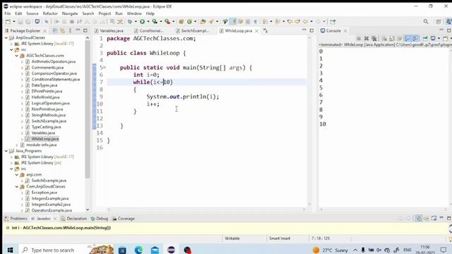 JAVA || Switch statement || Whil-loop || For Loop || #java #fullstack #programming смотреть онлайн