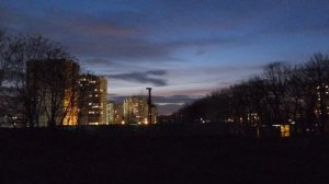 Тест фотоаппарата - видеозапись ночью при максимальном ISO и выдержке Nikon Coolpix P1000