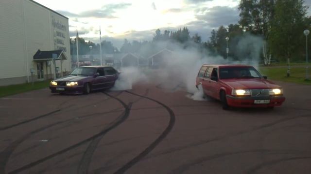 Volvo 960 16v tic Burnout B204ft смотреть онлайн