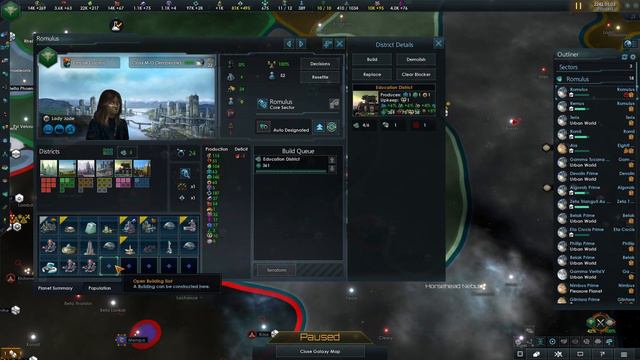 Stellaris | STNH 3.3.4 | Romulan Star Empire | EP13 | Mega Release смотреть онлайн