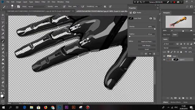 Art for Jeff Seid | Cyberpunk style art in Adobe Photoshop | смотреть онлайн
