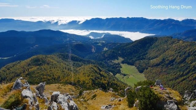 Песня Hang Drum Music для релаксации и исцеления Устраняет стресс, беспокойство и успокаивает разум смотреть онлайн