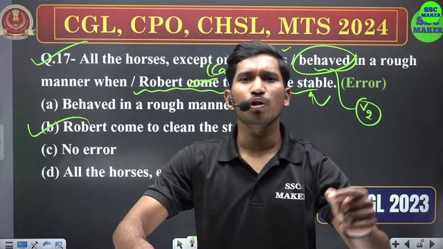 SSC CGL, CHSL, MTS 2024 | English Practice Set 15 | English Previous Year Questions | SSC MAKER смотреть онлайн