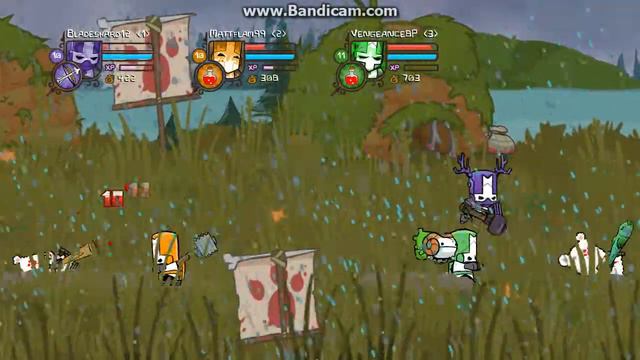 Let's Play Castle Crashers Co-op Part 1: Just the Three of Us смотреть онлайн