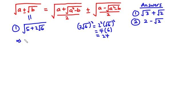 Trick to simplifying SURDS (EASY WAY TO PASS YOUR EXAM) | SHS ELECTIVE MATH смотреть онлайн